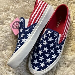 Straye Lenox Flag Slip On Shoes